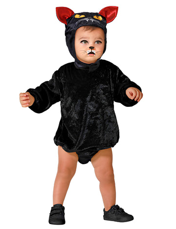 Бебе черна котка костюм