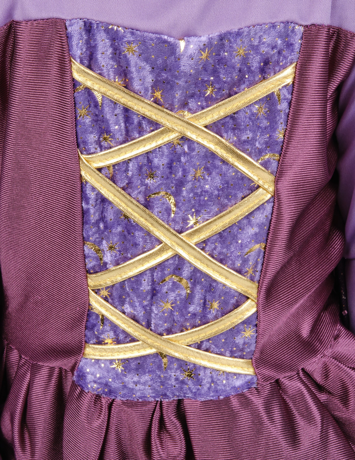 Виолетово момиче прилеп костюм