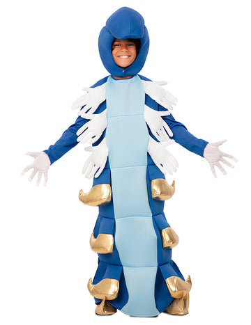 Детски костюм на синята гъсеница