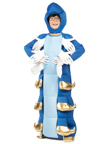 Детски костюм на синята гъсеница