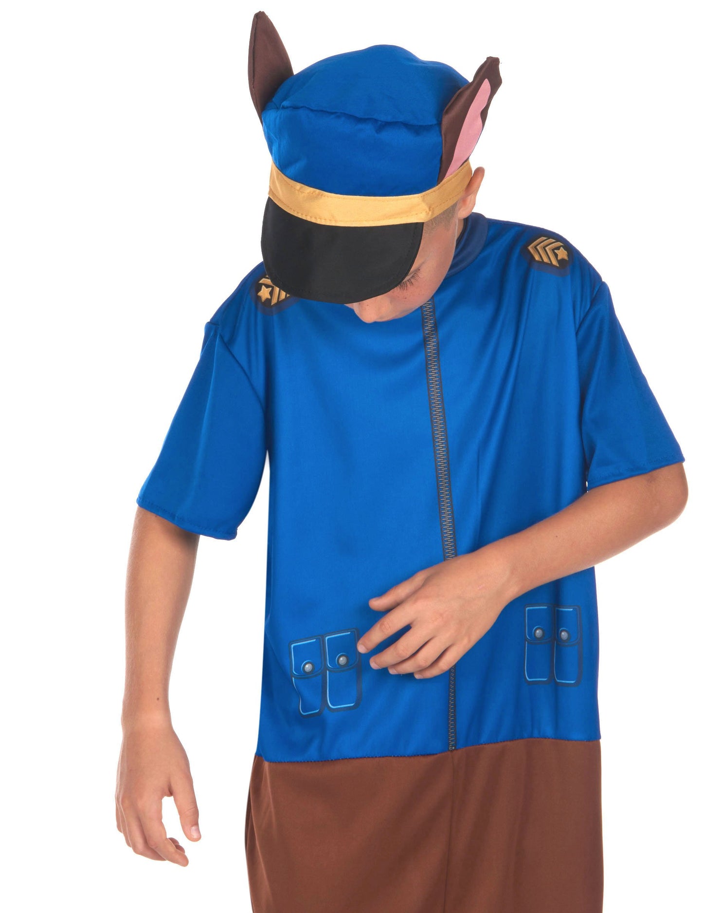 Костюм за детско синьо полицейско куче