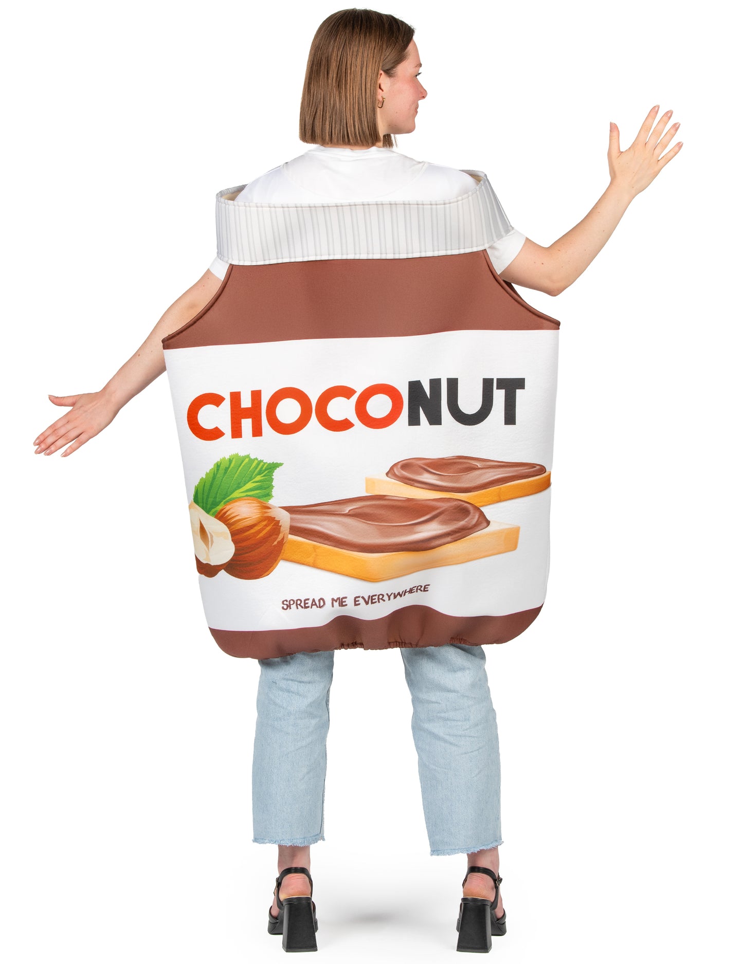 Костюм за възрастни с шоколадов орех