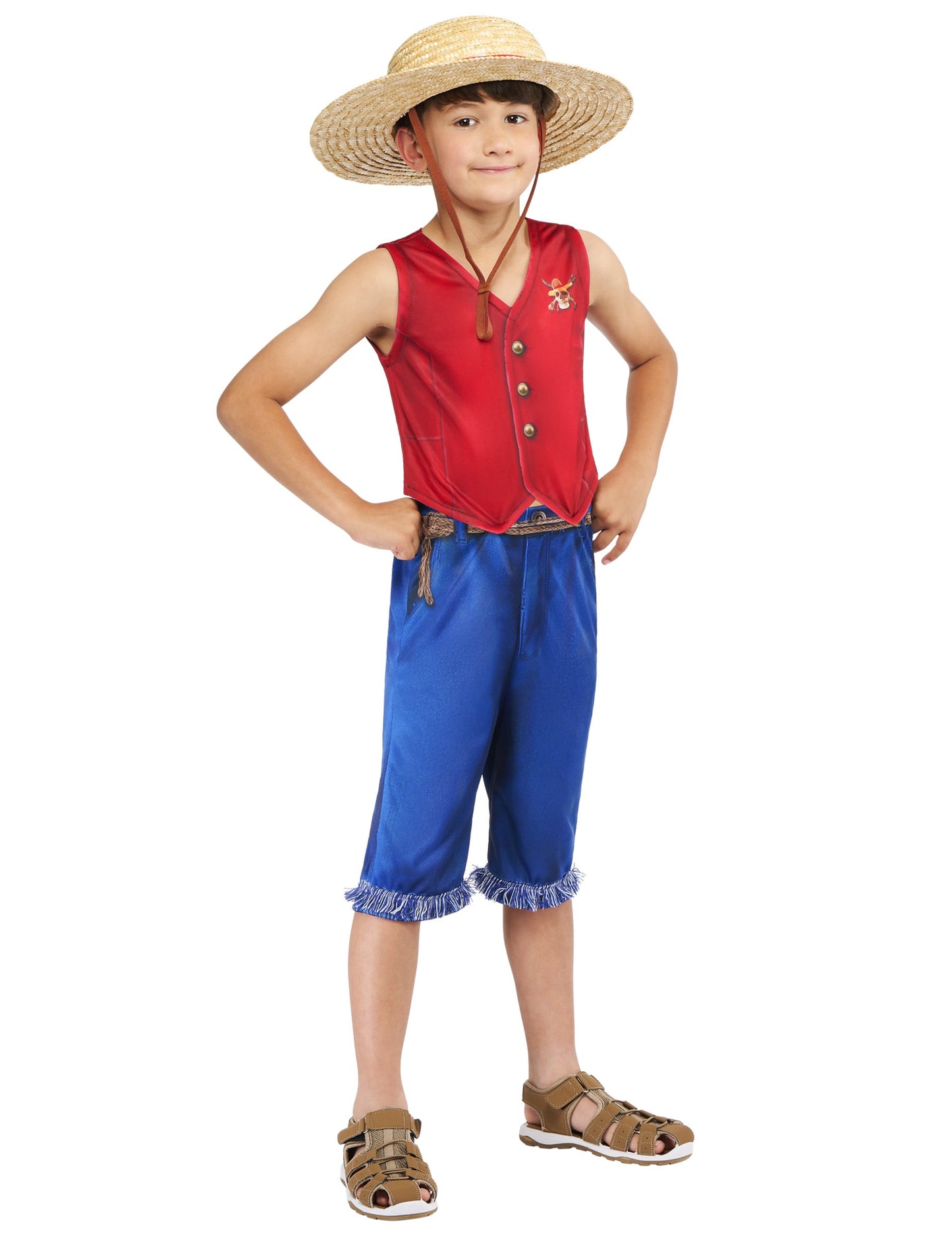 Класически костюм на Луфи от One Piece