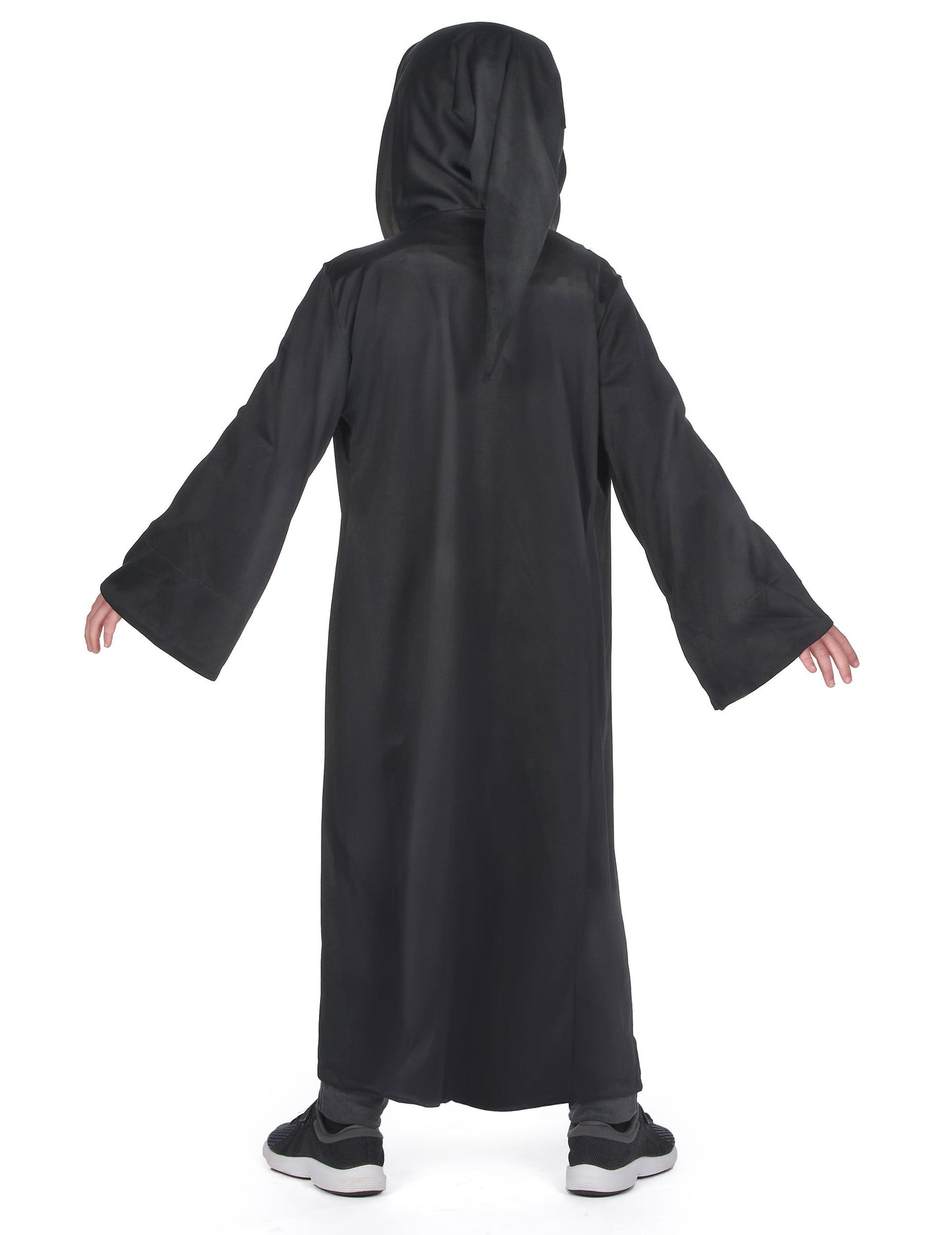 Déguisement classique Poufsouffle Harry Potter™ pour enfant noir vue de dos