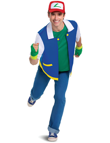 Класически костюм Саша Покемон™ за възрастни 