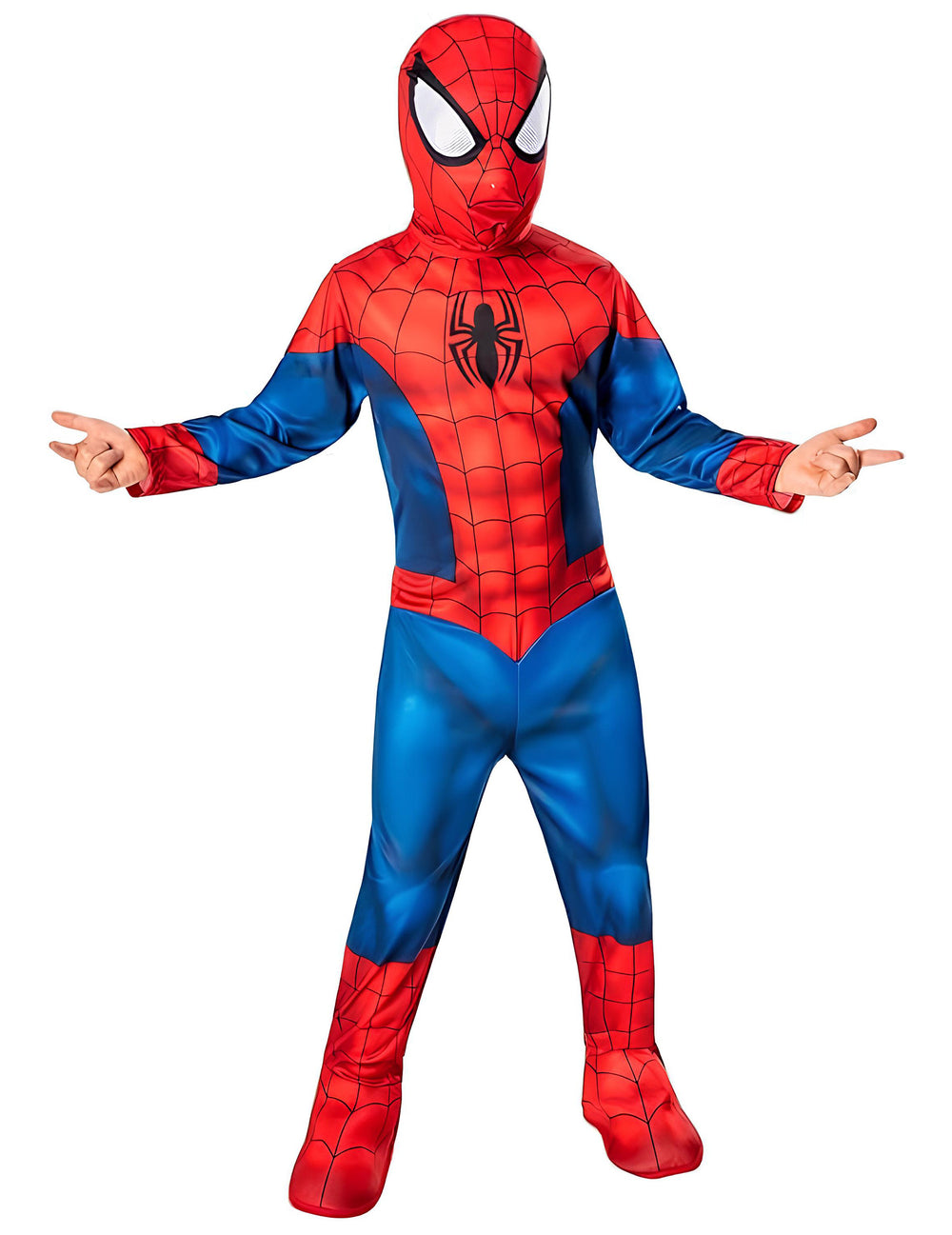 Vue de face du déguisement classique sensation Ultimate Spiderman™