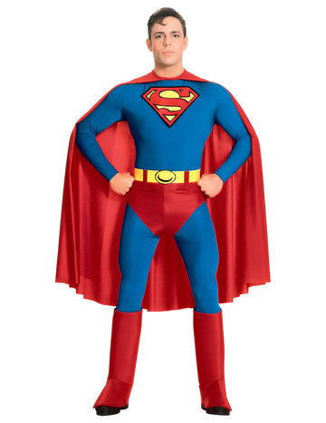 Déguisement classique Superman™ pour homme bleu et rouge avec cape