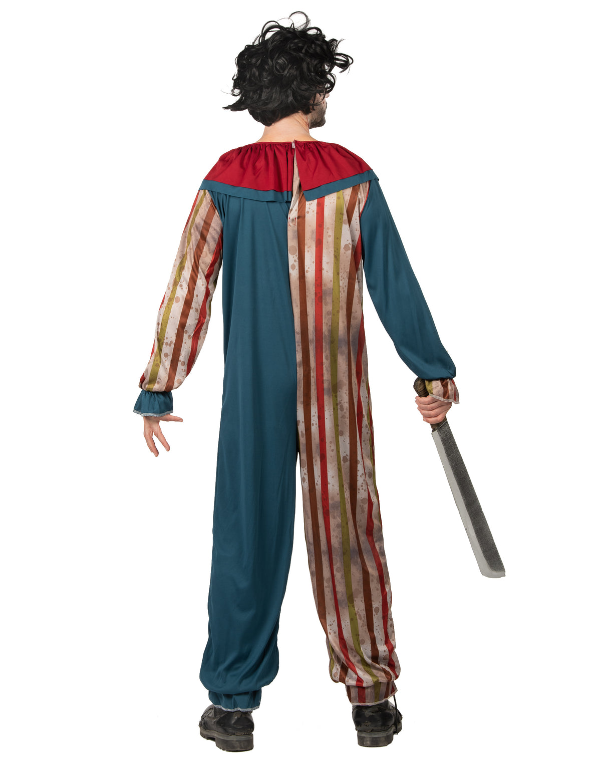 Déguisement clown tueur coloré Halloween homme
