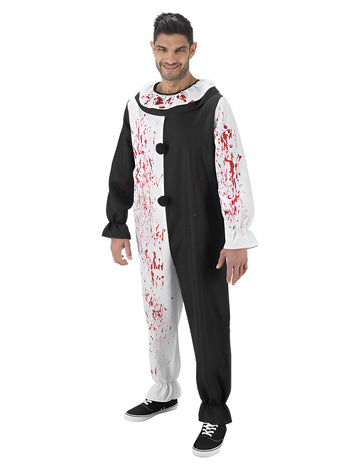 Ужасен кървав клоун костюм за възрастни