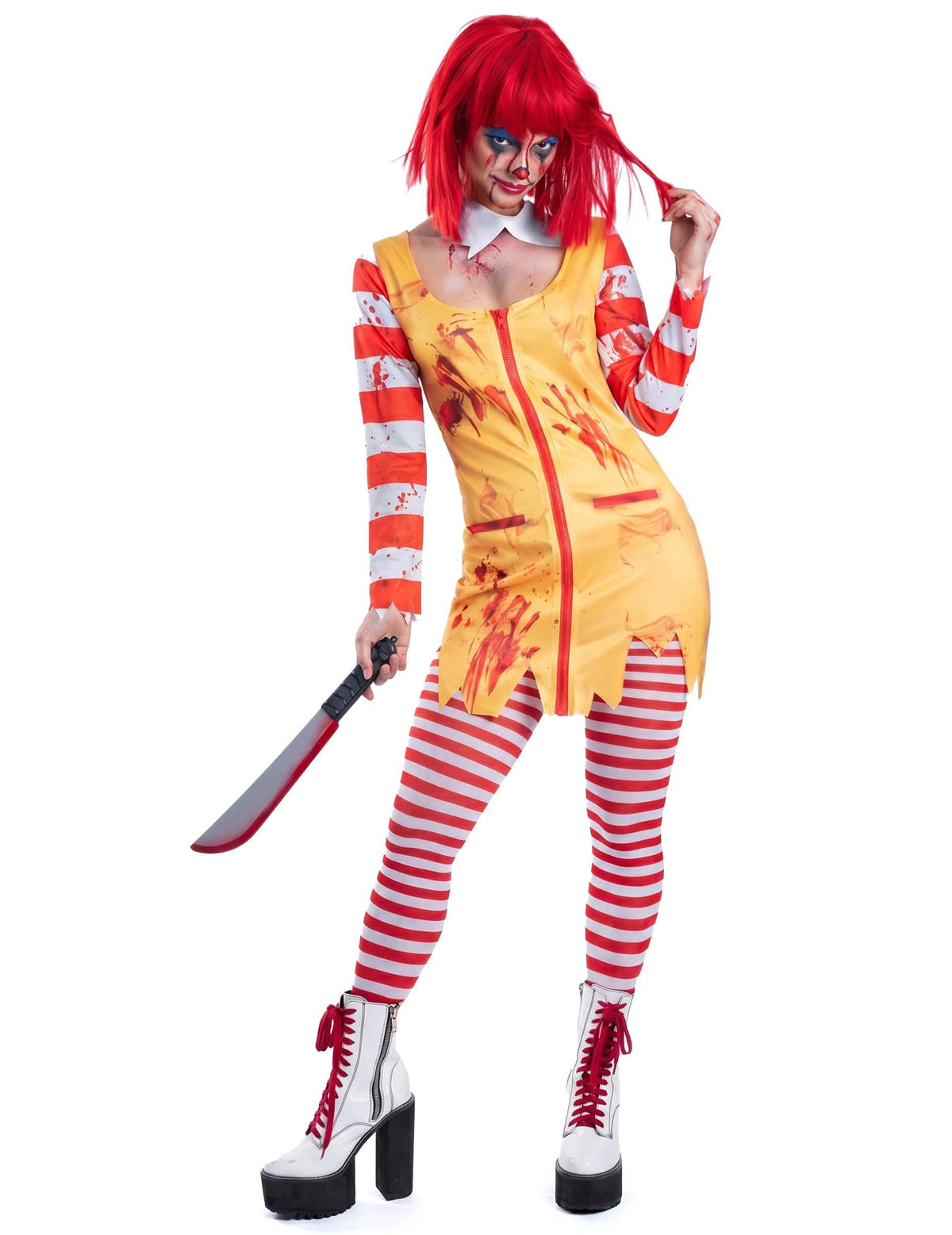 Déguisement clown tueur sexy femme