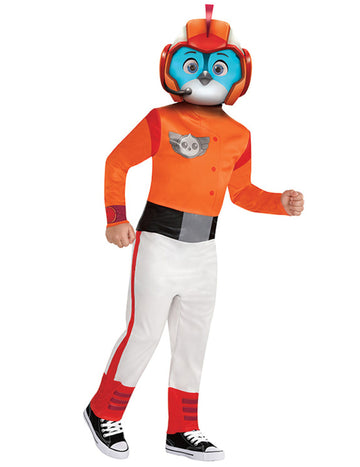 Комбиниран костюм и бърка маска за момче от топ крило