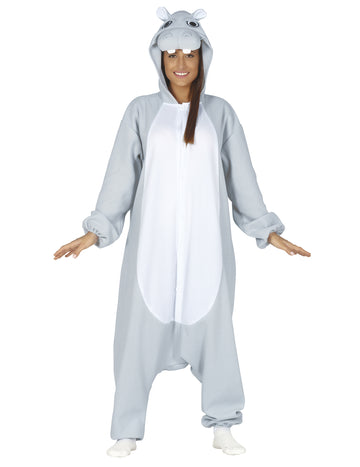 Комбиниран костюм за възрастни хипопотам