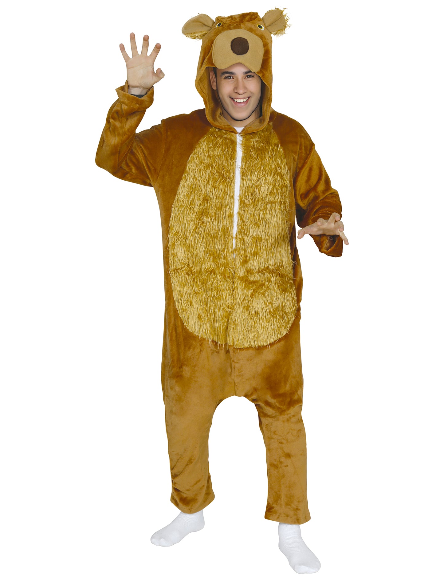 Комбинирана комбинация от кафява мечка за възрастни