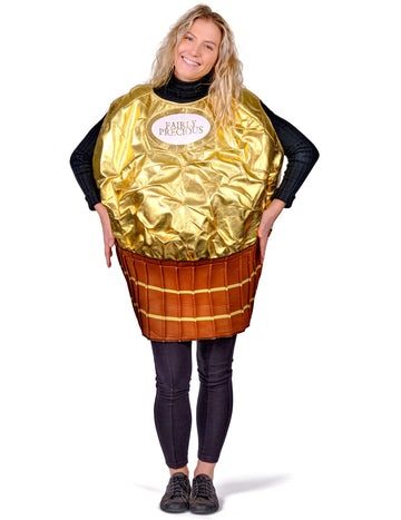 Златен костюм на сладкарско изделие за възрастни