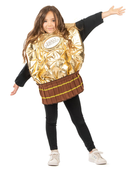 Детски златен костюм със бонбони
