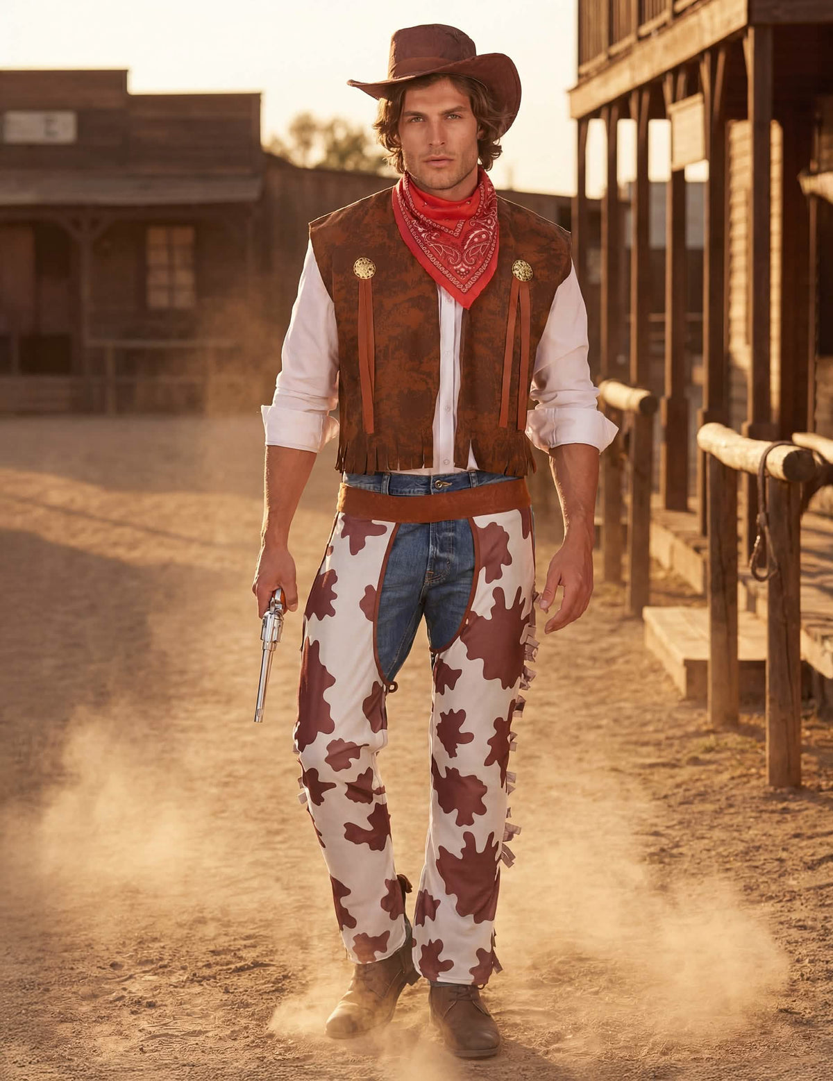 Déguisement cowboy classique homme