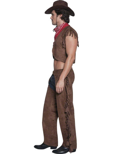 Секси мъж каубой маскират