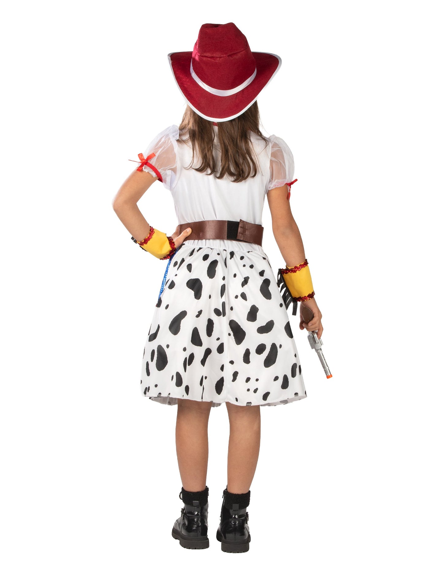 Каубойка каубойка рисува момиче крава