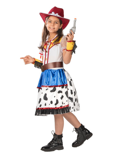 Каубойка каубойка рисува момиче крава