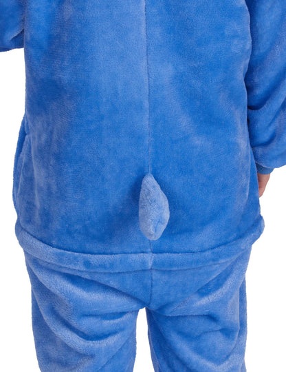 Déguisement créature extraterrestre bleue enfant