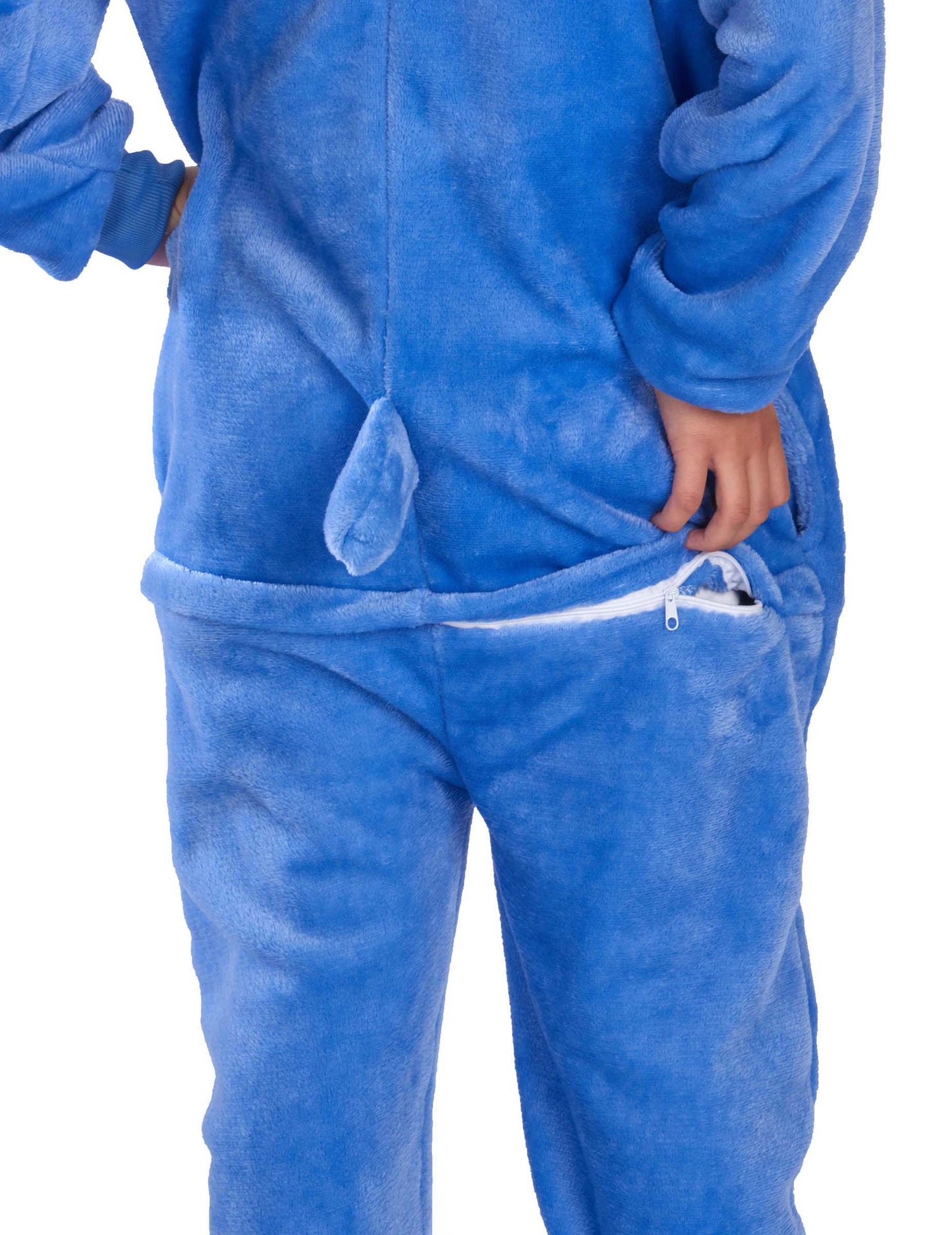 Déguisement créature extraterrestre bleue enfant