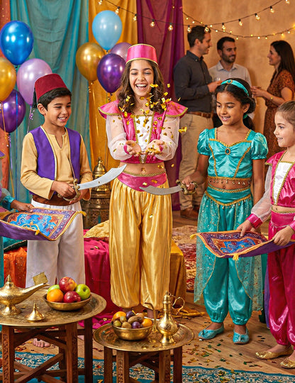 Луксозен костюм на танцьорката на момиче