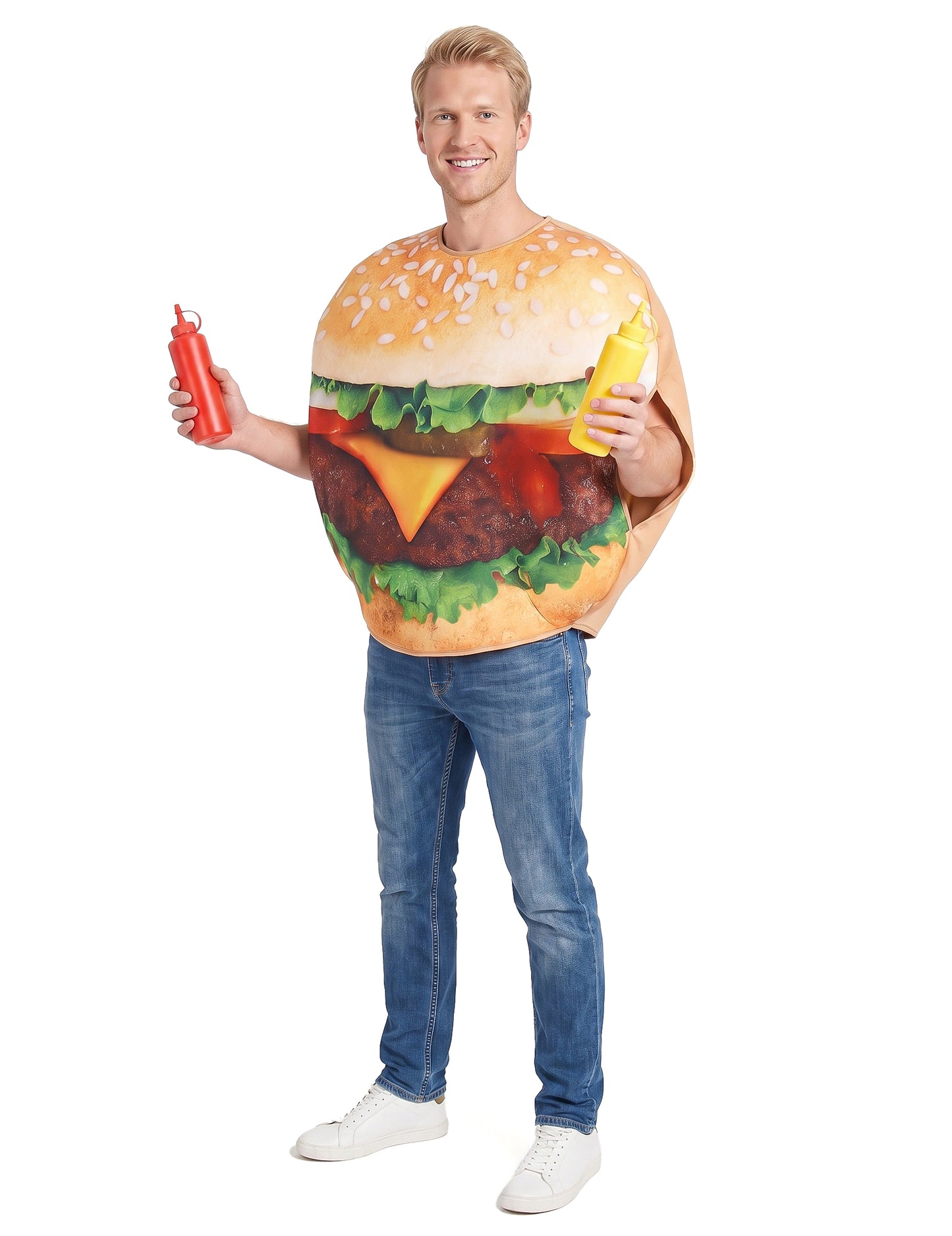 Déguisement de burger adulte