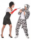 Déguisement de couple Cruella et son dalmatien