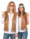 Déguisement de couple gilet hippie
