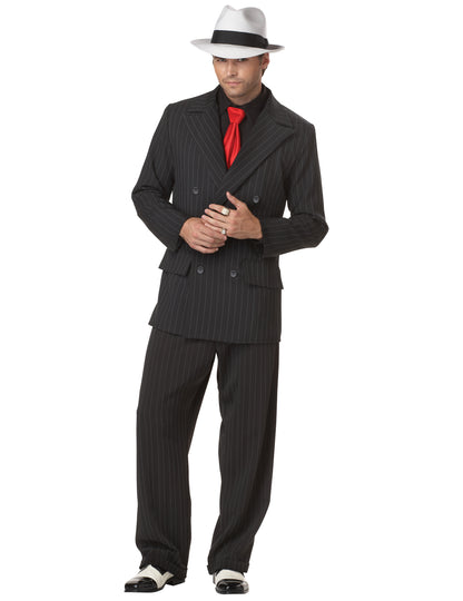 Vue d'ensemble du déguisement de Gangster pour homme