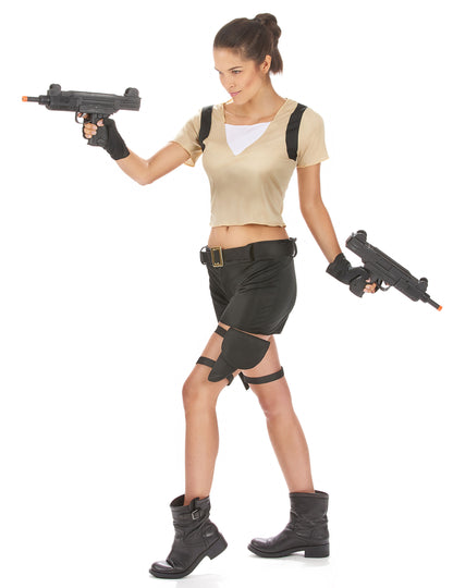 Секси жена топъл костюм