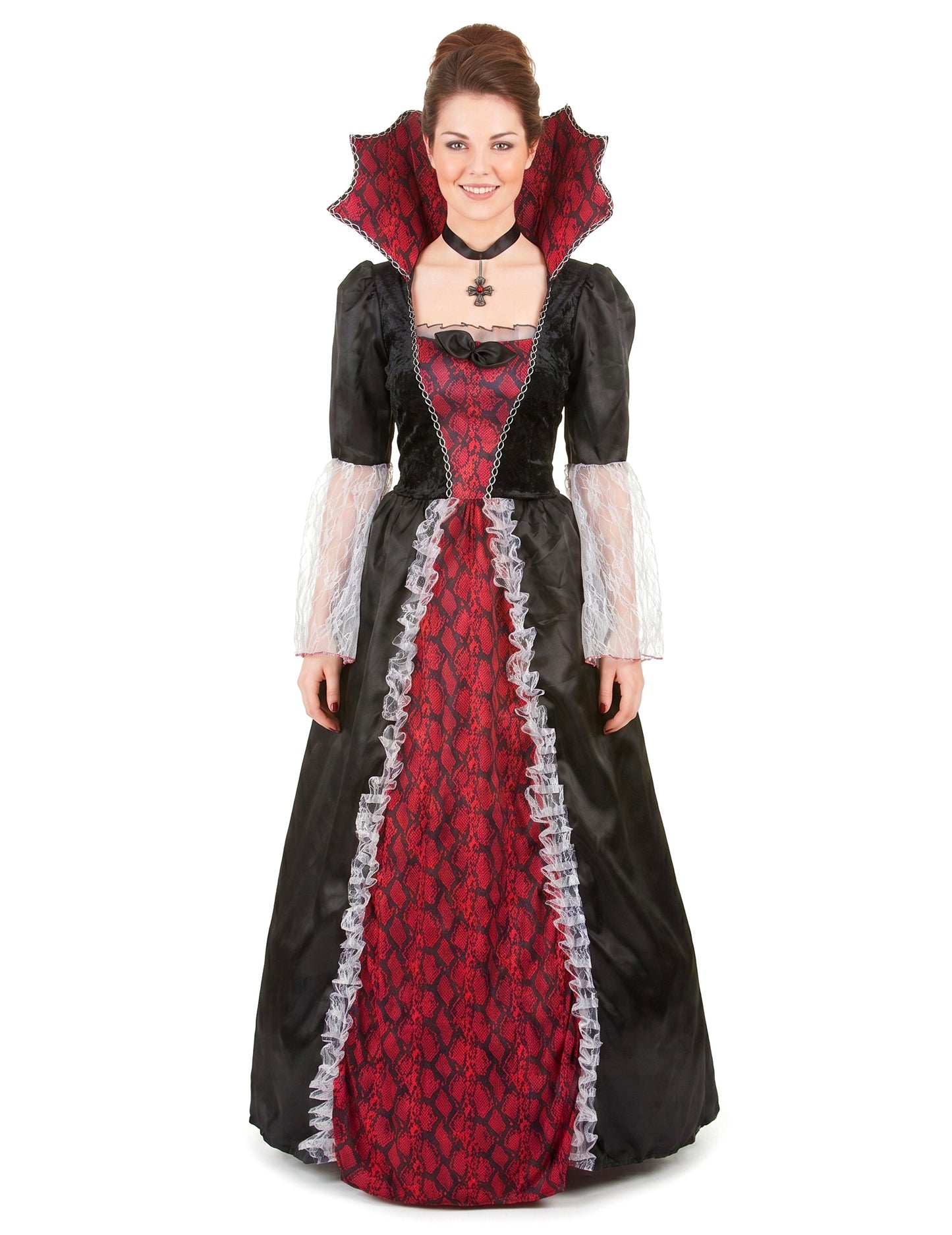 Déguisement deluxe vampire baroque femme
