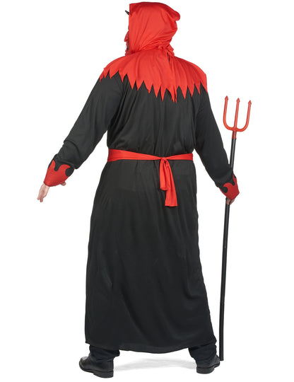 Дяволски костюм на Хелоуин голям размер човек