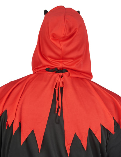 Дяволски костюм на Хелоуин голям размер човек