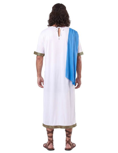 Déguisement dieu Grec bleu homme