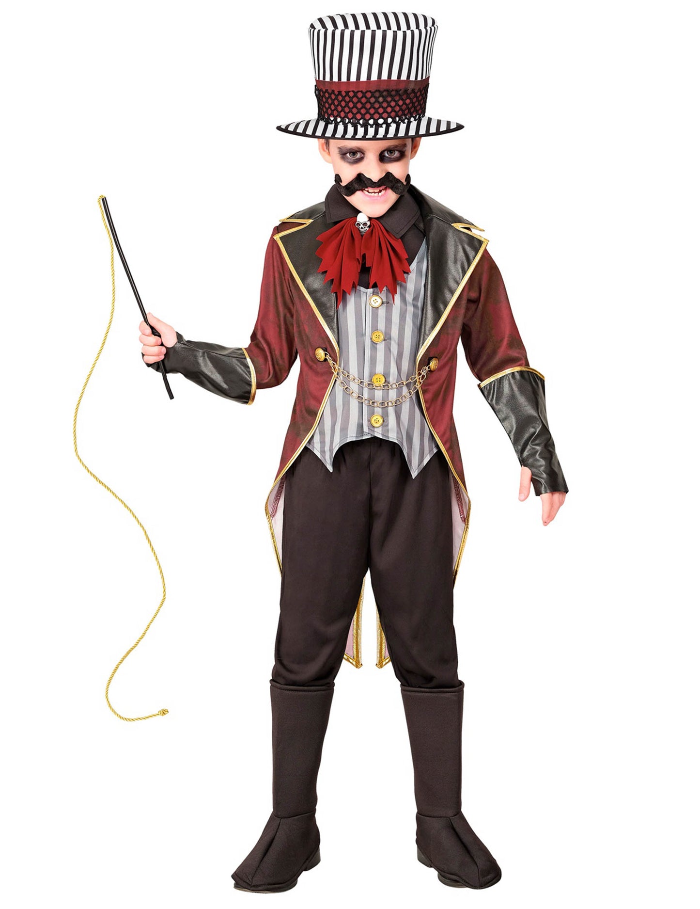 Костюм на Зловещ цирков директор за деца