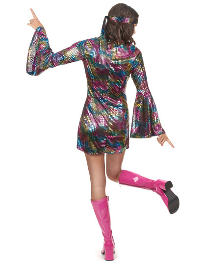 Мултицветна диско прикриване на жените