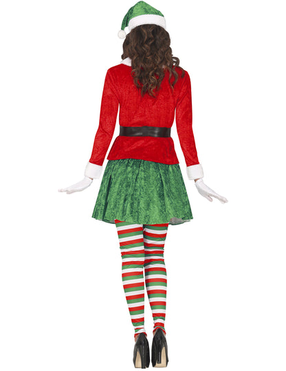 Дамски коледен костюм на елф