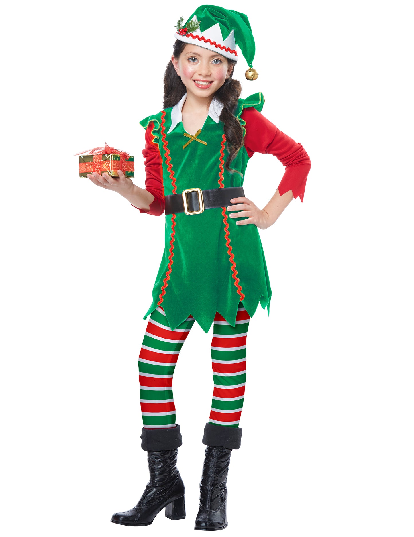 Луксозно момиче коледен костюм