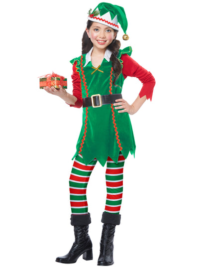 Луксозно момиче коледен костюм