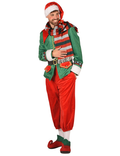 Луксозен коледен елфски костюм за мъже
