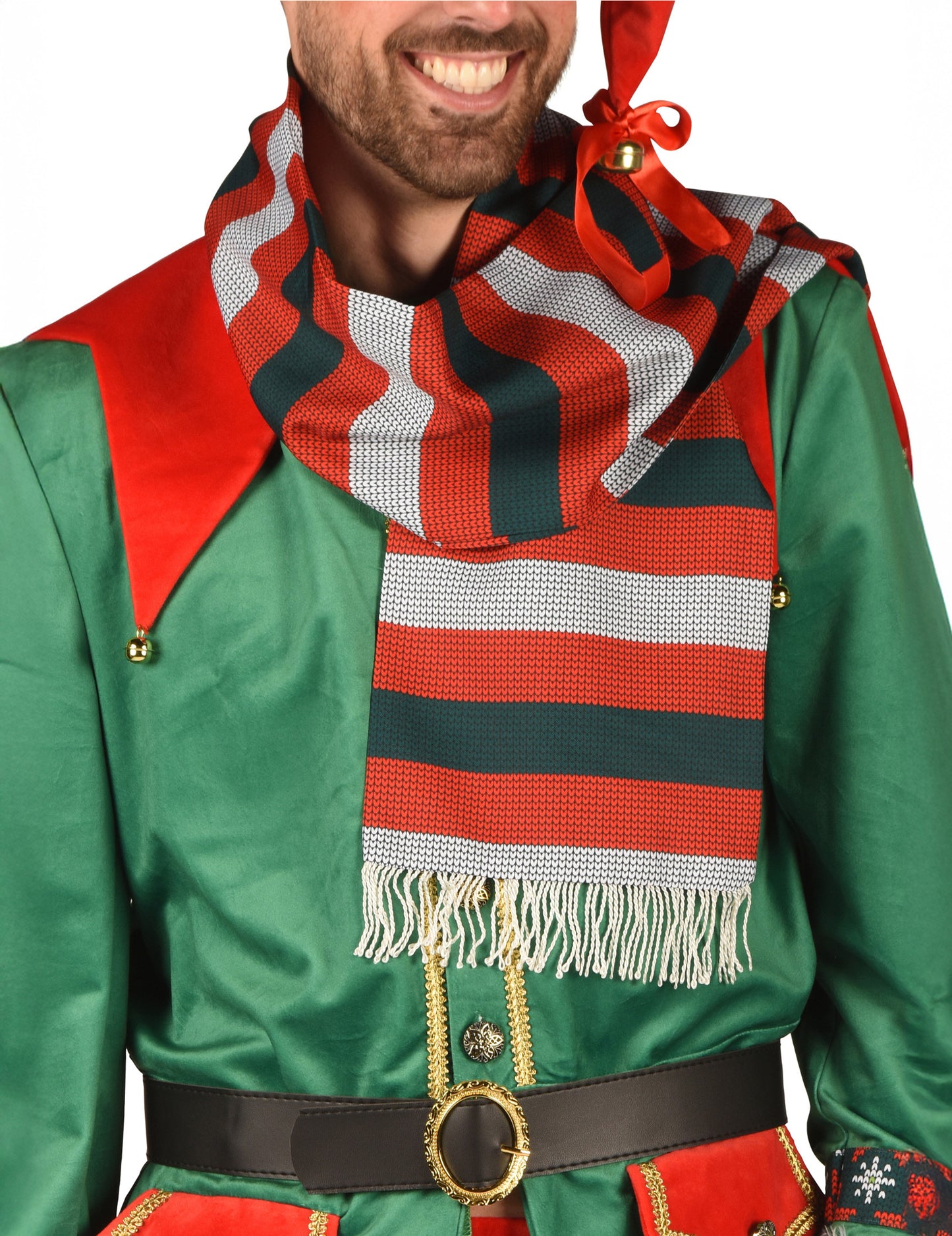 Луксозен коледен елфски костюм за мъже
