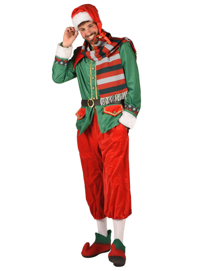 Луксозен коледен елфски костюм за мъже