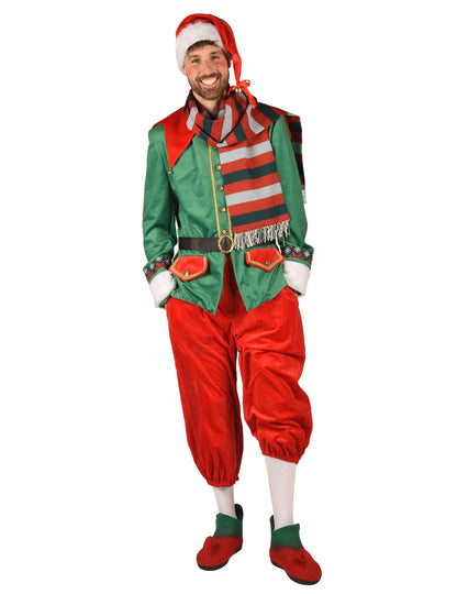 Луксозен коледен елфски костюм за мъже