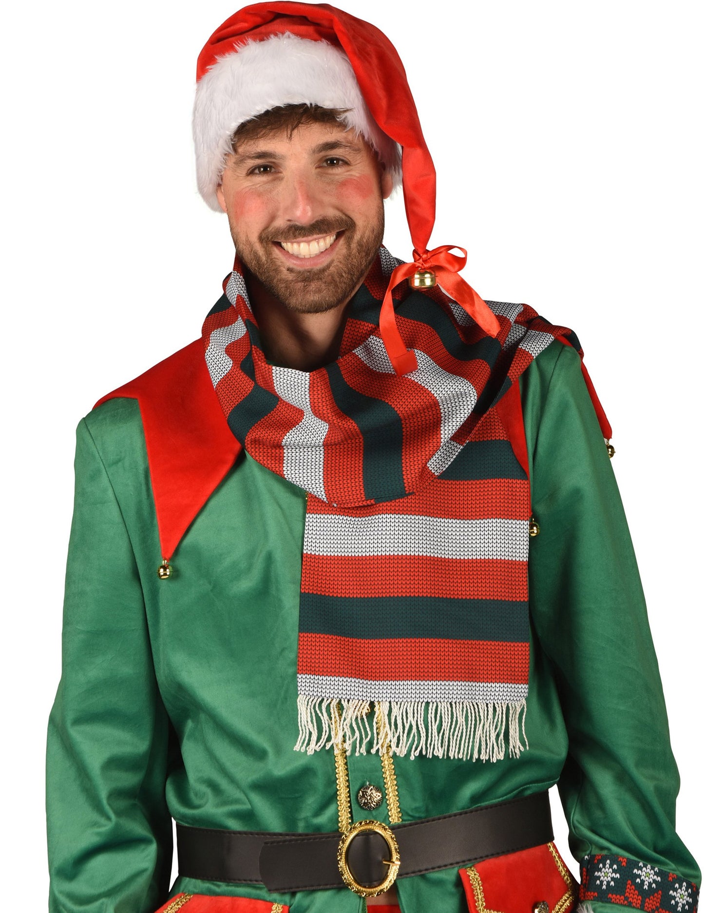 Луксозен коледен елфски костюм за мъже