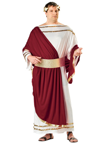 Римски император костюм с голям размер човек