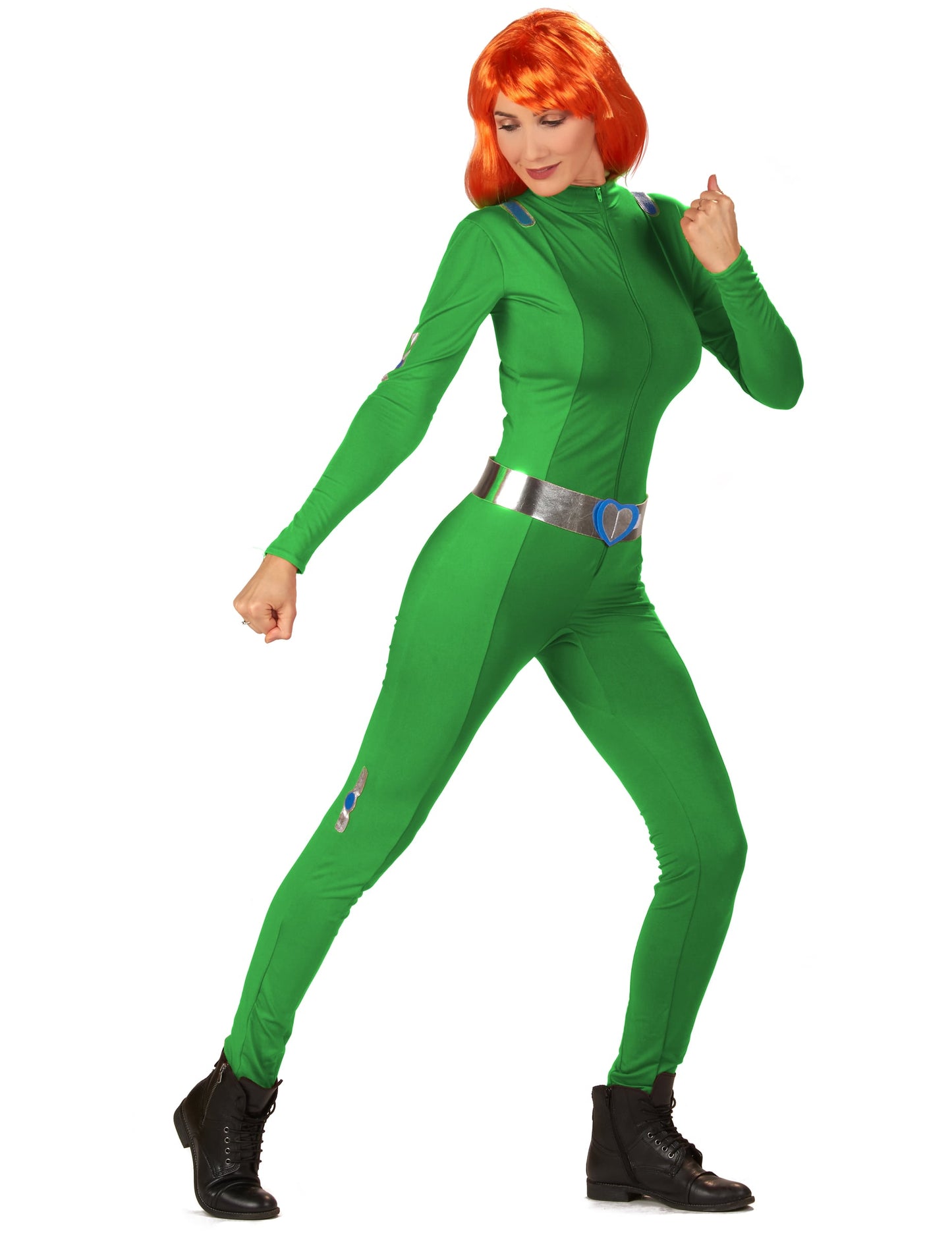 Déguisement Totally Spies Sam pour femme vert