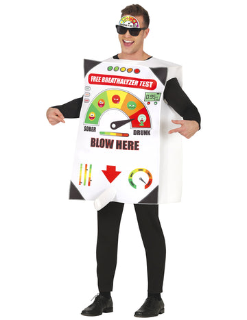 Забавен полицейски костюм с дрегер за възрастни 