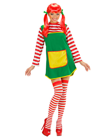 Момиче за възрастни червенокоси костюм