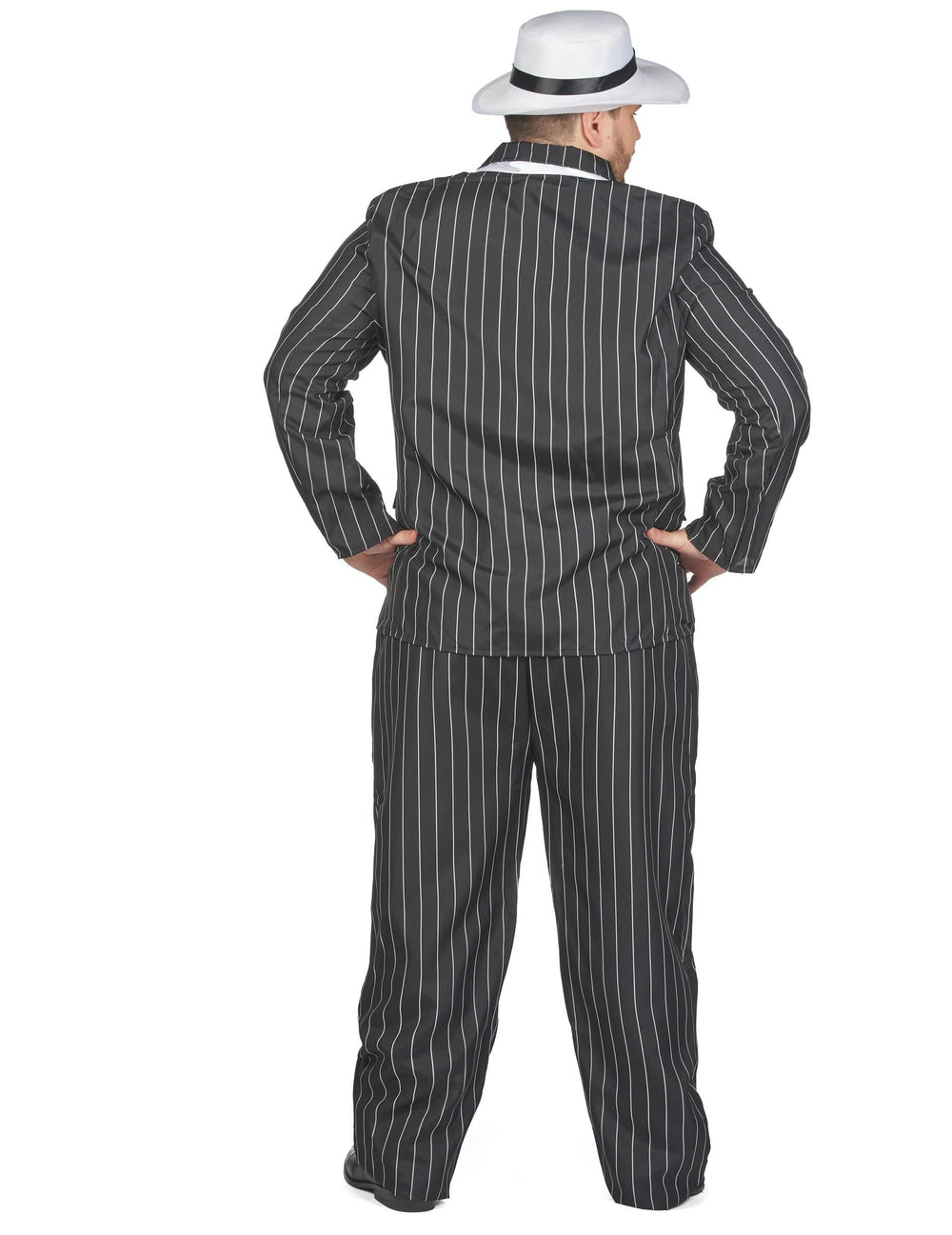 Vue de dos du déguisement de gangster pour homme